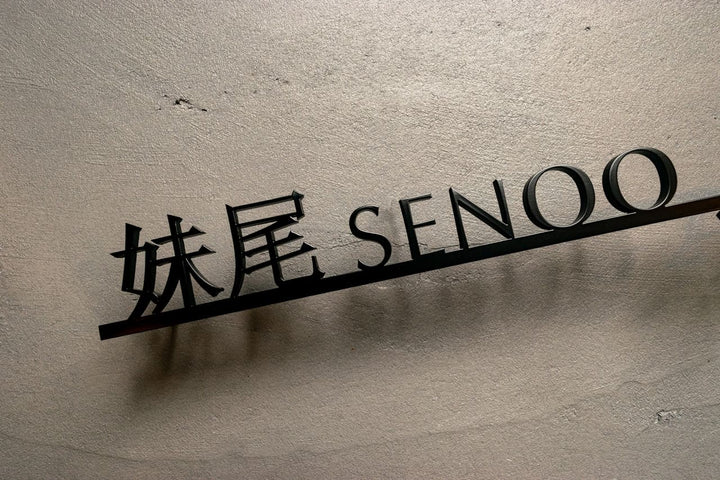 漢字ステンレス表札【晴名】アルファベット・番地追加可能｜切り文字｜屋外設置OK｜新築玄関におすすめ