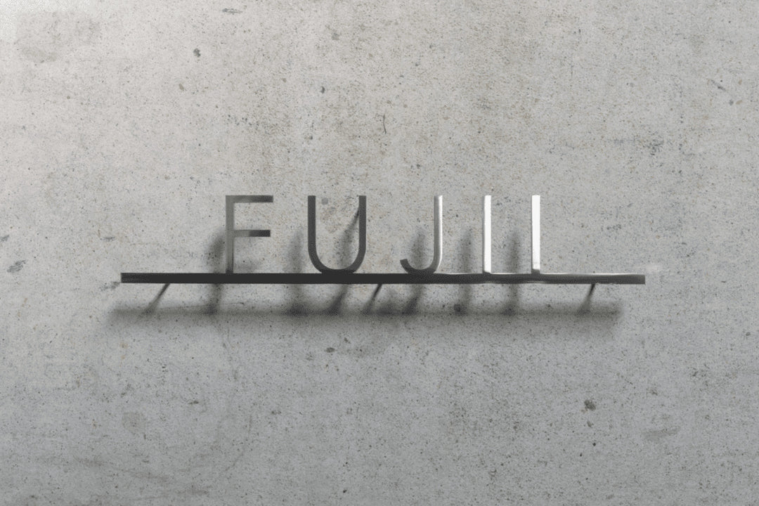 6mm厚 ステンレス製シルバー表札【Avenir shine】選べる番地オプション 極厚 オーダーメイド